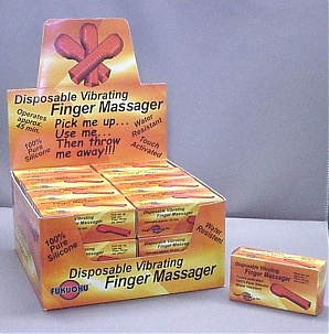 Silicone Finger Massager 24pc Display