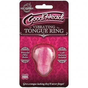 Goodhead Vibrating Tongue Ring Pink